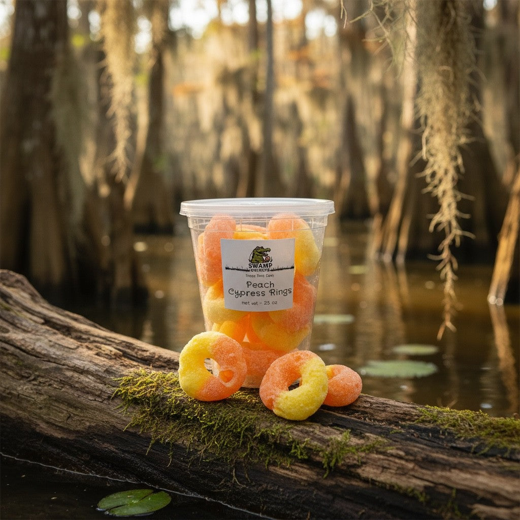 Peach Cypress Rings